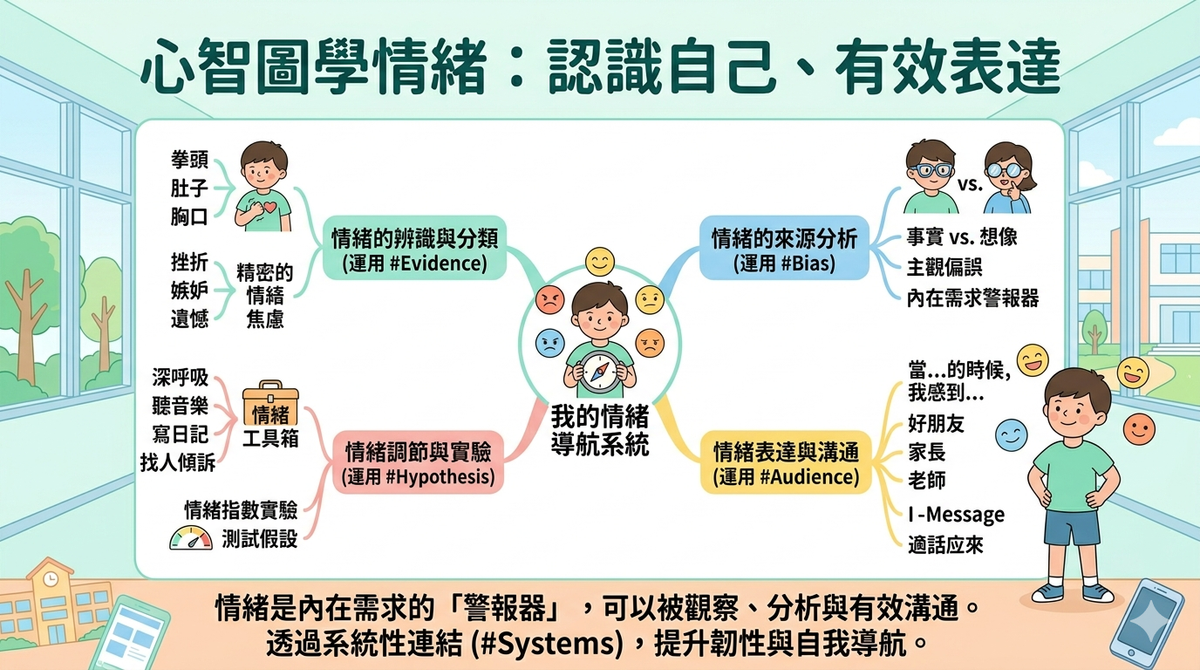 【113學年度 】｜心智圖學情緒
