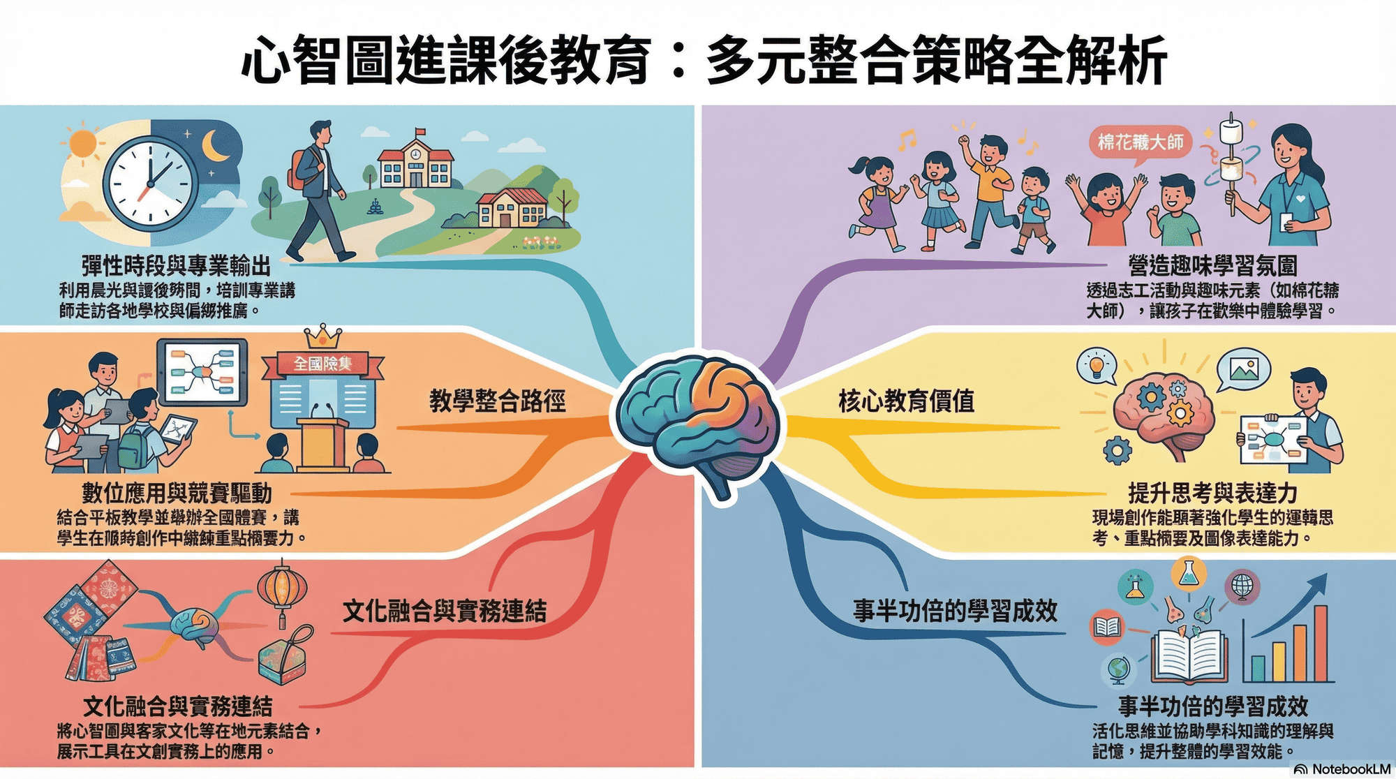 【高雄市美語村關懷服務協會推廣心智圖】