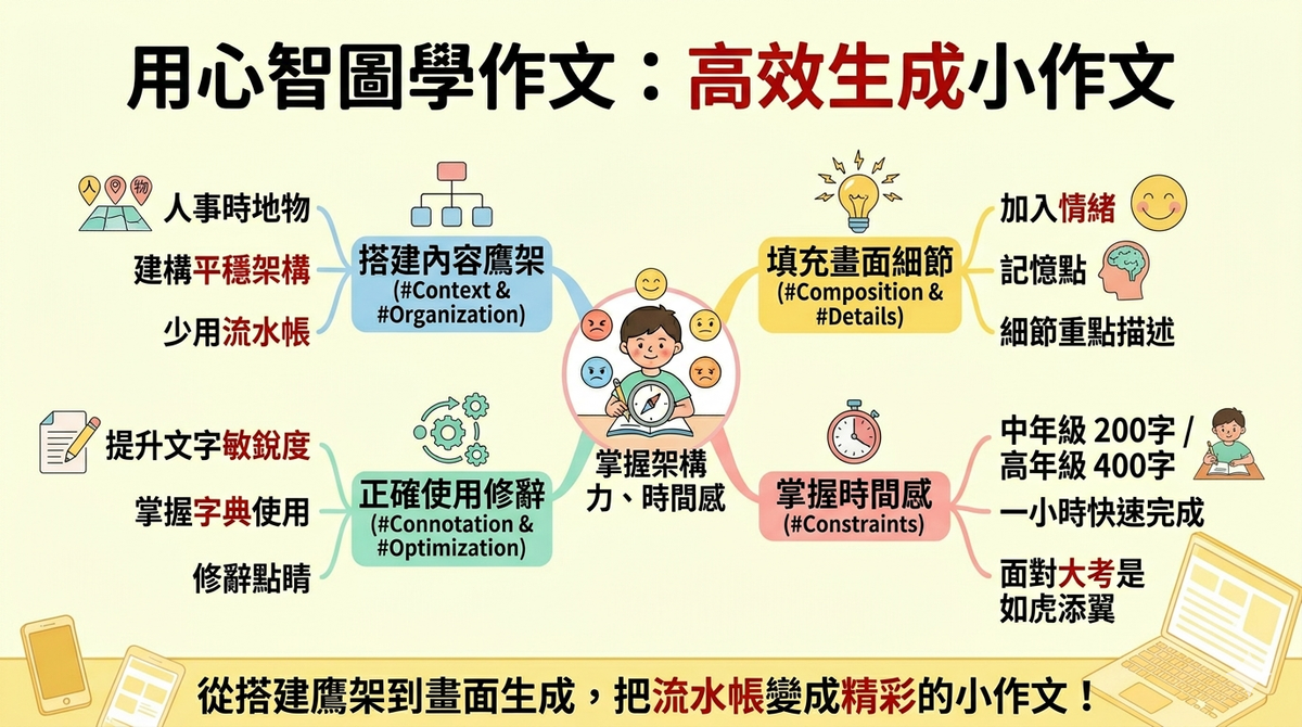 【如何用心智圖增加 學科能力？】