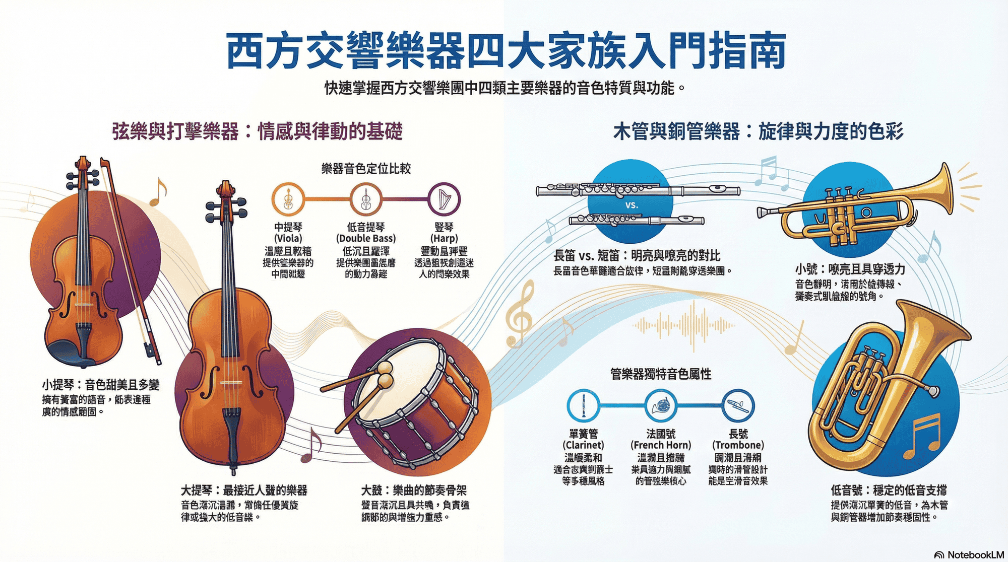 【心智圖教學】中年級｜樂器分類