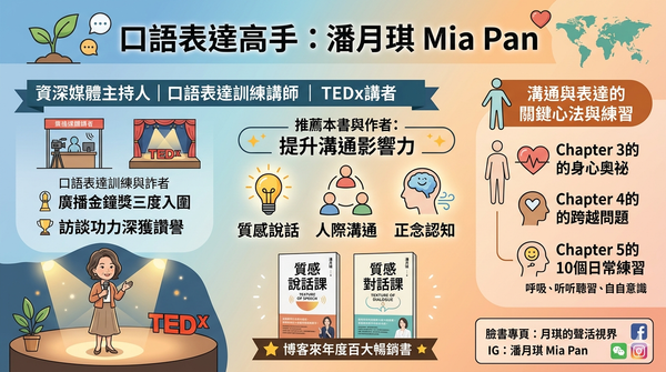 【說話者的修練之路】作者潘月琪